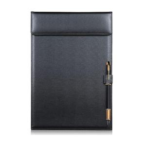 Funda para Bloc de notas de cuero vegano de alta calidad, soporte para Bloc de notas de cuero PU, productos de archivo - Product Image 1