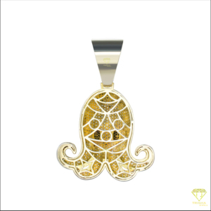 Joyería de Lujo con Animales como Motivos, Colgante Hecho a Mano con Diamantes Cultivados en Laboratorio, Joyería Personalizada Estilo Rapero - Product Image 2
