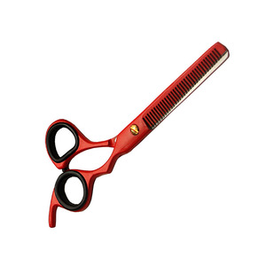 Ciseaux professionnels de coiffure en acier inoxydable de 5,5 pouces, de haute qualité, pour la coupe des cheveux, légers, fournitures de salon de coiffure - Product Image 2