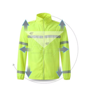 Vestes de sécurité réfléchissantes, vêtements de travail haute visibilité, protection extérieure, vestes de sécurité quotidiennes - Product Image 2