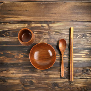 Vente en gros d'ustensiles en bois 100% naturels et écologiques, ensemble de conceptions durables en bambou du Vietnam, bon prix - Product Image 1