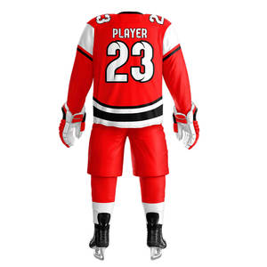 Uniforme de hockey sur glace de qualité supérieure, prix abordable, tissu doux, design personnalisé - Product Image 3