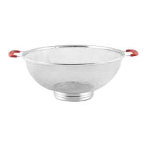 Passoire de cuisine en silicone de qualité alimentaire Passoire en acier Conception pliable peu encombrante Sac passoire pliable en plastique Logo personnalisé - Product Image 6