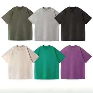 Men's Oversized Solid Color Sleeveless Crew Neck Casual Jersey Cotton <b>Raglan</b> Design Quick Dry <b>T</b>-<b>Shirt</b> Front Logo Regular Fit - Product Image 6