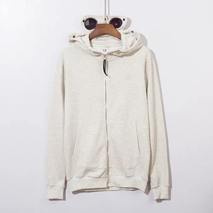 2026 <b>Techwear</b> Goggle Pullover <b>Hoodie</b> Heavyweight No-String 100% Cotton Fleece Quick Dry Breathable Winter Men's <b>Hoodie</b> - Product Image 4