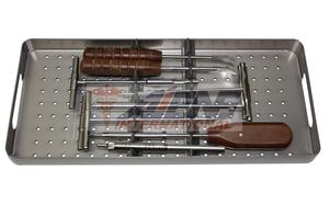 Recién llegado, precio de fábrica, instrumentos ortopédicos veterinarios de alta calidad e implantes, Kit mediano de 2,7/3,5/4,0mm con caja de aluminio - Product Image 5