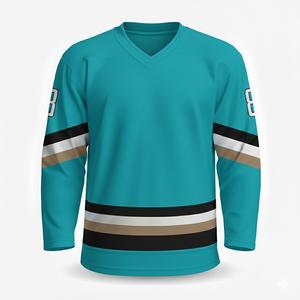 CAMISETA DE HOCKEY SOBRE HIELO DE ALTA CALIDAD UNISEX - Product Image 3