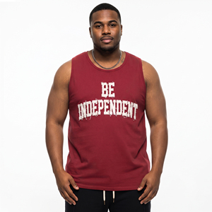 Plus Size Cotton Singlet <b>Top</b> Men Muscle Fitness Training Tank <b>Top</b> Breathable Men Gym Workout Stringer Men Embroidered Singlet - Product Image 1