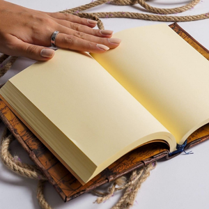 Diario de Tapa Dura de Cuero Genuino Repujado con Logotipo de Caballo Impreso, Cuaderno de Bocetos Hecho a Mano, Diario Vintage, Regalo, 8x6 Pulgadas - Product Image 4