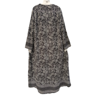 Vestido Abaya Formal/Nocturno Asimétrico Sencillo y Modesto para Mujer, Largo hasta el Suelo, de Chrysanta