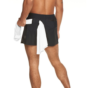 <b>Mens</b> Quick Dry Drawstring <b>Bermuda</b> <b>Shorts</b> with Inner Liner Casual Athletic Workout <b>Shorts</b> Breathable Custom Fitness <b>Shorts</b> - Product Image 3