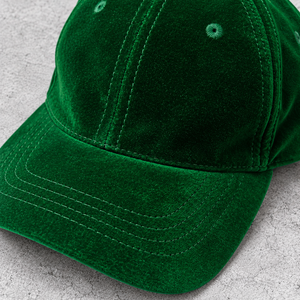 Casquette de baseball unisexe en velours uni, 6 panneaux structurés, visière incurvée, logo brodé personnalisé, fournisseur en gros, ajustable - Product Image 5
