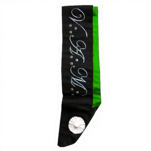 Sash 3rd Order French Rite VAM Masonic Regalia Freemason Ceremonial Lodge Premium Fraternal Wear - Product Image 3