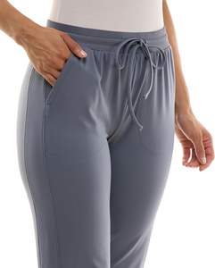 Pantalon de survêtement évasé pour femme, coupe ample, élégant et tendance, longueur intégrale, service OEM, durable, avec les meilleures caractéristiques - Product Image 3
