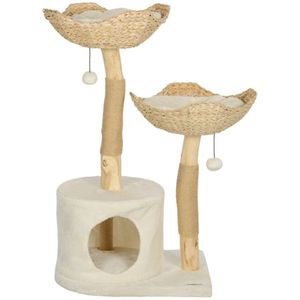 Arbre à chat et griffoir haut de gamme pour le plaisir et l'exercice des félins – Meuble pour chat durable et élégant – Modèle D0100HABDZG - Product Image 3