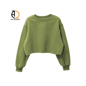 Sudadera Corta de Forro Polar para Mujer con Logotipo Estampado - Product Image 3