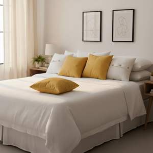 SOGA 5PC Golden Yellow <b>Velvet</b> Pillowcase and Knit Comfort Pillow <b>Cover</b> Set Stylish Sofa Decorative <b>Cushion</b> Cases - Product Image 5