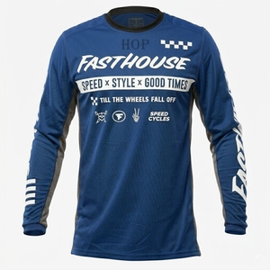 เสื้อแข่งรถออฟโรดผู้ชายแบบสั่งทำพิเศษ ระบายอากาศได้ดี เสื้อเจอร์ซีย์วิบาก MX แขนยาว เสื้อขี่มอเตอร์ไซค์วิบาก เสื้อซับลิเมชั่นสำหรับขี่ ATV UTV เสื้อทีม - Product Image 6