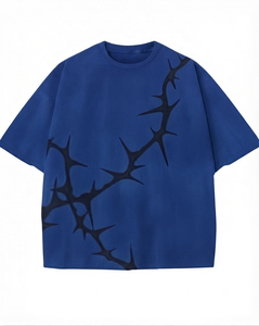 Camiseta Oversize Transpirable para Hombre, 100% Algodón, Estampado Digital, Manga Corta, Estilo Urbano, Color y Talla Personalizables, Tejido de Punto - Product Image 5