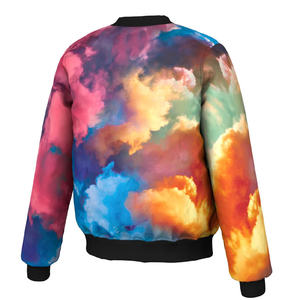 Chaqueta de bombardero ligera a prueba de viento personalizable unisex moda casual invierno prendas de vestir exteriores logotipo personalizado colores venta al por mayor OEM/ODM - Product Image 2