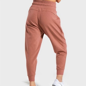 Custom Hot Selling Ladies Sportswear Women Pants Fitness <b>Joggers</b> Women <b>Slim</b> Fit Cotton Elastic Waistband Women <b>Joggers</b> Pants - Product Image 2