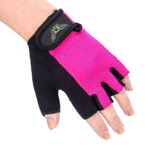 Gants de vélo sans doigts pour hommes et femmes, pour la conduite en plein air, le VTT, antidérapants, avec paume rembourrée, respirants, pour l'été - Product Image 2