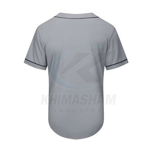 เสื้อเบสบอลแขนสั้นระบายอากาศได้ดีพรีเมียมพร้อมผ้าเนื้อนุ่มสำหรับผู้ชาย-สวมใส่ได้ทุกวันในฤดูร้อน - Product Image 2