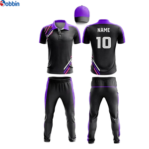 Uniforme de Cricket de Primera Calidad con Logotipo Personalizado, Conjunto Transpirable de Secado Rápido, Jersey y Pantalones de Poliéster para Equipos, Tallas Grandes, para Toda Temporada - Product Image 4