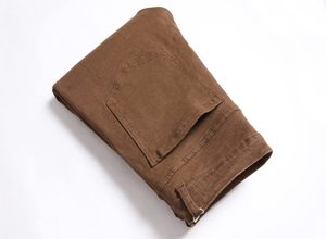 Jeans para Hombre con Cintura Elástica, Ajustados, Rotos, de Mezclilla Elástica, Personalizados al por Mayor - Product Image 5