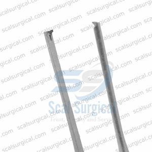 Pinces à tissus Bishop 1x2 dents en acier chirurgical allemand à pointe fine pour la suture et la manipulation délicate des tissus - Product Image 4