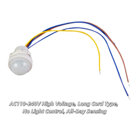 Capteur de mouvement inductif intelligent XAORI XRDY à 120 degrés avec câble, axe XY, fixation au plafond, détection 3-5M, 110/220V, pour détection humaine