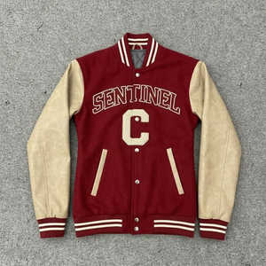 Chaqueta Deportiva Personalizada CLOVIX para Hombre, Estilo Universitario, Invernal, Resistente al Viento, Transpirable, Ecológica, 100% Algodón, Estilo Casual - Product Image 1