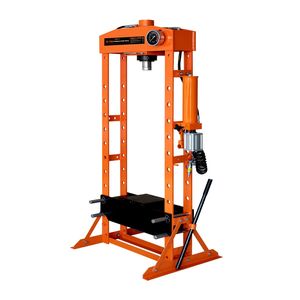 Pressa Idraulica da Officina da 30 Tonnellate, Funzionamento Pneumatico Manuale, 11 Posizioni di Altezza del Piano di Lavoro, TMG ASP30, Componenti per Cuscinetti del Cambio a Telaio ad H - Product Image 5