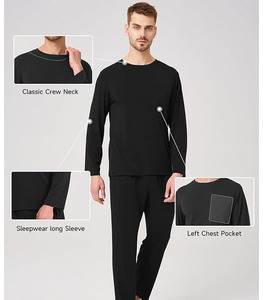 Chándal Informal con Capucha para Hombre, para Invierno, con Tela Suave y Transpirable, Diseño Ligero de Color Sólido para Comodidad Durante Todo el Día - Product Image 3