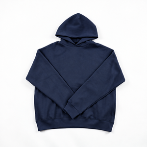Vente en gros de sweats à capuche streetwear épais, sur mesure, oversize, à épaules tombantes, sans cordons, pour hommes, grande taille - Product Image 4