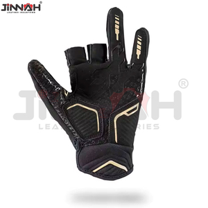 Guantes tácticos de medio dedo para tiro, ciclismo, paintball, motociclismo, conducción, guantes sin dedos para paintball para hombres - Product Image 6