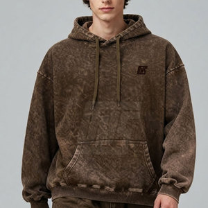 Sweat-shirts modernes pour hommes, effet délavé, design tendance, tissu doux, parfaits pour les tenues décontractées, la mode streetwear et les sorties quotidiennes. - Product Image 4