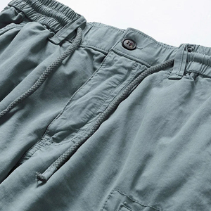Factory Custom Print Fun Design Printed Casual Cargo Pants Short Loose Custom Logo Cargo Men's Shorts OEM Service - Product Image 4