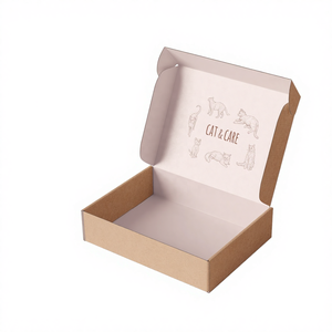 Boxit.pk Light <b>Pink</b> Custom Logo Self-Care Subscription Mailer Box with Matt Lamination Eco-Friendly <b>Gift</b> Shipping Packaging - Product Image 1