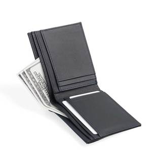 Cartera de Cuero de Color Sólido de Alta Calidad en Venta en Línea, Servicio OEM/ODM, Precio con Descuento - Product Image 2