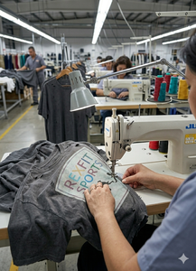 Services OEM, impression personnalisée de logo sur t-shirts, t-shirts en coton premium, t-shirts streetwear surdimensionnés, tissu respirant - Product Image 4