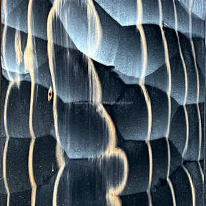 IRODORITAI WAVE LEGEND Planches de parquet modernes en cèdre japonais massif teinté, luminescentes, modèle à rainures et languettes, pour usage commercial et domestique - Product Image 1