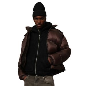 Chaqueta acolchada con capucha para hombre, abrigo de invierno, chaqueta con cremallera, sudadera con capucha informal, ropa de abrigo cálida para invierno, chaqueta acolchada para hombre - Product Image 5