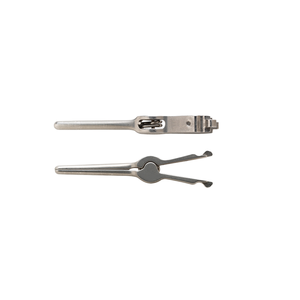 Ensemble d'instruments de précision Premium Dynamics pour greffe de cheveux, pinces à épiler manuelles 11,5 cm en acier inoxydable, outil d'épilation et de prélèvement, Classe I - Product Image 2