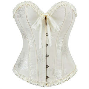 2026 Fashion Ladies Sexy <b>Shapewear</b> Lingerie Crop Top Tank Tops Corset Open Back Boned Corset with Bra Bridal Corset Tops low moq - Product Image 1