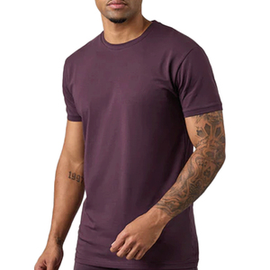 T-shirt de sport MATEX SPORTS pour homme, coupe classique, coton hautement élastique, léger, respirant, col rond, tissu tricoté uni, séchage rapide - Product Image 5