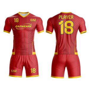 Ensemble Maillot et Short de Football Premium Personnalisable – Tenue d'Équipe OEM ODM – Vêtements de Sport en Gros – Fabrication sur Mesure - Product Image 3