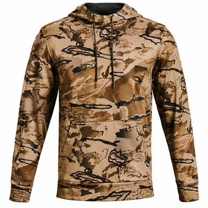 Sweat à capuche de performance camouflage désertique premium |   Pull léger pour la chasse et la pêche avec option de logo personnalisé - Product Image 2