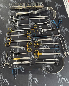 Set de Abdominoplastia Ahmad-Austin de LUQI |   Juego de Instrumentos de Cirugía Plástica Manuales de Primera Calidad |   Acero Inoxidable Alemán |   Unidad de Cuidados Intensivos del Hospital - Product Image 5