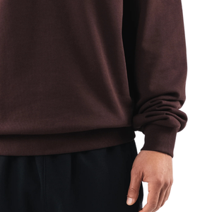 เสื้อสเวตเชิ้ตคอกลมผู้ชาย สีพื้น แขนยาว สไตล์ลำลอง สตรีทแวร์ ผลิตแบบ OEM จำนวนมาก - Product Image 5